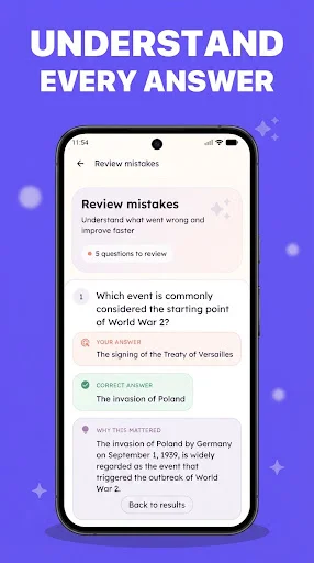 QuizGen: AI Quiz & MCQ Test ডাউনলোড করুন – সেরা কুইজ মেকার - Screenshot 6