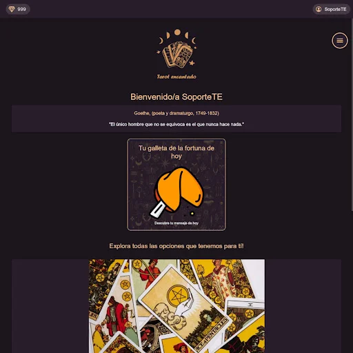 Tarot Encantado ডাউনলোড করুন – সেরা ফ্রি ট্যারোট ও ওরাকল অ্যাপ - Screenshot 7