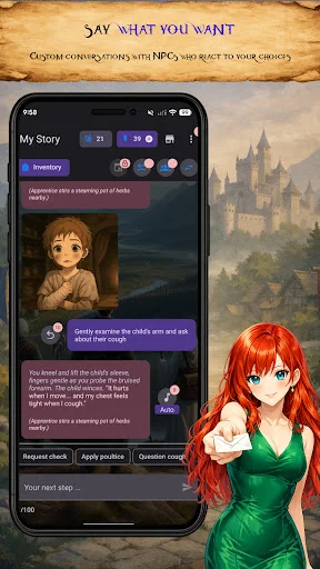 My Story: Create an adventure ডাউনলোড করুন – AI ভিত্তিক গেম - Screenshot 2