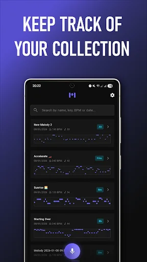 Memody – Voice to MIDI Editor ডাউনলোড করুন – গানকে MIDI-তে রূপান্তর করুন - Screenshot 2