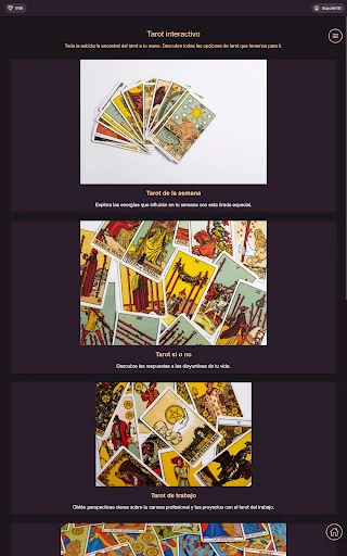 Tarot Encantado ডাউনলোড করুন – সেরা ফ্রি ট্যারোট ও ওরাকল অ্যাপ - Screenshot 11