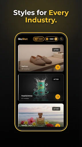 AI Product Photography-SKUShot ডাউনলোড করুন – স্টুডিও মানের এআই ফটো - Screenshot 1