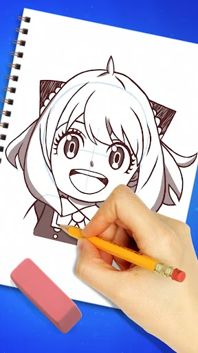 How to Draw Anime অ্যাপ ডাউনলোড করুন – অ্যানিমে আঁকা শিখুন ফ্রি - Screenshot 14