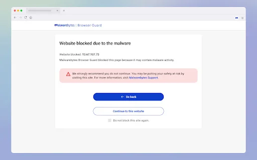 Malwarebytes Browser Guard Beta ডাউনলোড করুন – দ্রুত ও নিরাপদ ব্রাউজিং - Screenshot 3