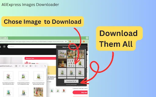 AliExpress Images Downloader ডাউনলোড করুন – হাই-রেজ ছবি পান - Screenshot 2