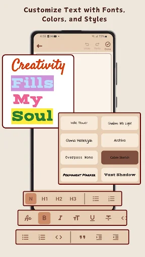 FeatherNotes ডাউনলোড করুন – আপনার ডায়েরি ও নোটবুক অ্যাপ - Screenshot 4