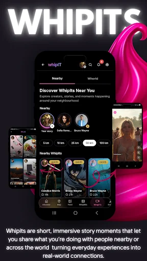 WhipIT ডাউনলোড করুন – মিউজিক ও সোশ্যাল ইভেন্ট এক্সপ্লোরেশন - Screenshot 2