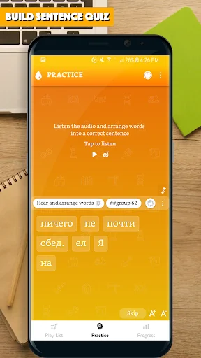 Russian Sentence Master ডাউনলোড করুন – রাশিয়ান ভাষা শিখুন - Screenshot 3