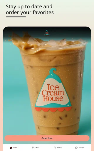 Ice Cream House অ্যাপ ডাউনলোড করুন – অনলাইনে আইসক্রিম অর্ডার করুন - Screenshot 1