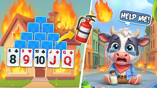 Solitaire TriPeaks Idle Farm ডাউনলোড করুন – সেরা কার্ড গেম - Screenshot 4
