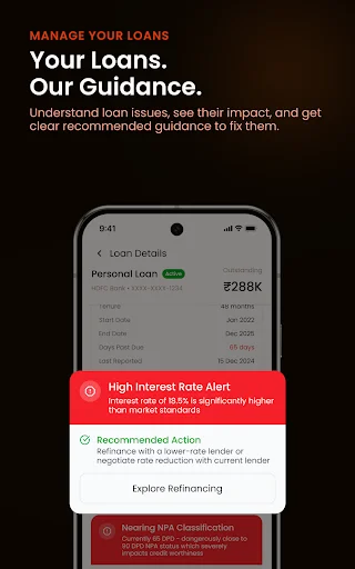 Credfix ডাউনলোড করুন – লোন ও ইএমআই ম্যানেজমেন্ট অ্যাপ - Screenshot 3
