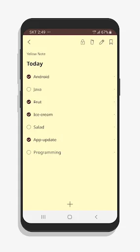 YellowNote ডাউনলোড করুন – সেরা হলুদ নোটপ্যাড অ্যাপ - Screenshot 2