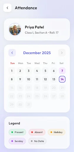 SKV School, Dibrugarh ডাউনলোড করুন – স্কুল অ্যাপের সব সুবিধা - Screenshot 8
