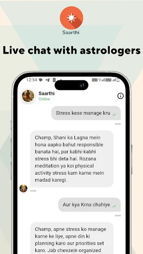Saarthi – আপনার বৈদিক গাইড ডাউনলোড করুন | লাইভ চ্যাট ও কুন্ডলী - Screenshot 3