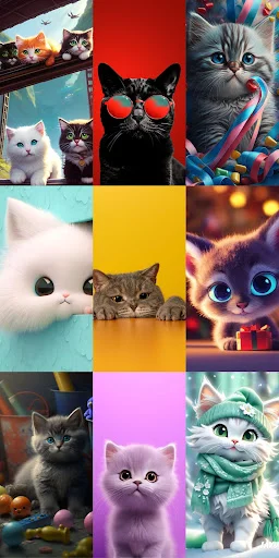 Cute Cat Wallpapers ডাউনলোড করুন – সেরা কিউট বিড়ালের ওয়ালপেপার - Screenshot 10