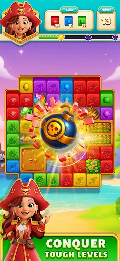Poptrix ডাউনলোড করুন – রঙিন ব্লক পাজল গেমের সেরা অভিজ্ঞতা - Screenshot 1