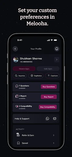 Melooha: Astrology & Kundli ডাউনলোড করুন – বৈদিক রাশিফল ও ভাগ্য - Screenshot 8