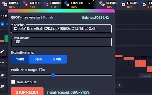 Q-bot 2.0 ডাউনলোড করুন – Quotex ট্রেডিং রোবট ফ্রি ডাউনলোড - Screenshot 1