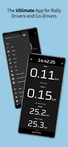 Rally Tripmeter ডাউনলোড করুন – সেরা জিপিএস ট্রিপমিটার অ্যাপ - Screenshot 1