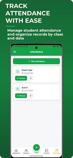 Student Manager ডাউনলোড করুন – শিক্ষার্থীদের তথ্য ও উপস্থিতি ব্যবস্থাপনা - Screenshot 4