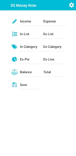 3Q Money Note ডাউনলোড করুন – সেরা ব্যক্তিগত খরচ ট্র্যাকার - Screenshot 2