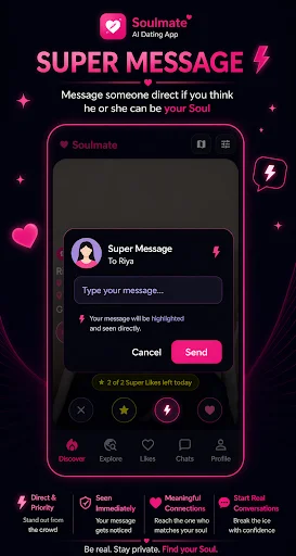 Soulmate – AI Dating App ডাউনলোড করুন – সেরা এআই ম্যাচমেকিং - Screenshot 5