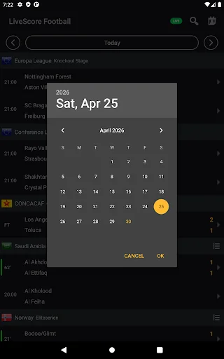 LiveScore Football ডাউনলোড করুন – সেরা ফুটবল আপডেট ও লাইভ স্কোর - Screenshot 11