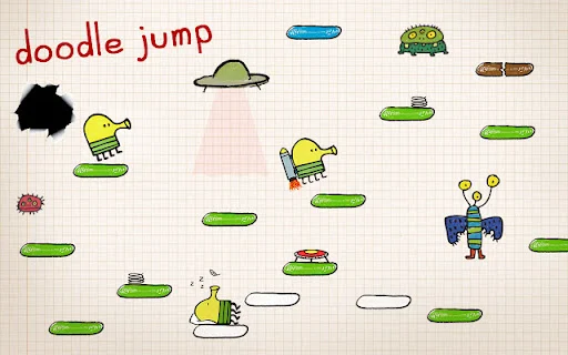 Doodle Jump Chrome Extension ডাউনলোড করুন – সেরা গেমিং অভিজ্ঞতা - Screenshot 2