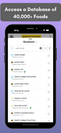 AlexaFit – Calorie Tracker ডাউনলোড করুন – স্বাস্থ্যকর জীবনের সঙ্গী - Screenshot 3