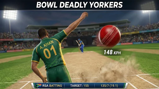 T20 Cricket 3D: Worldcup 2026 ডাউনলোড করুন – সেরা ক্রিকেট গেম - Screenshot 4