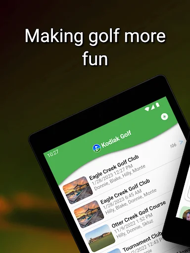 Kodiak Golf ডাউনলোড করুন – লাইভ স্কোরিং ও GPS ফিচার - Screenshot 7