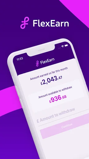 FlexEarn অ্যাপ ডাউনলোড করুন – তাৎক্ষণিক স্যালারি অ্যাডভান্স সুবিধা - Screenshot 1