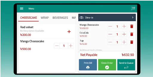 RestroGreen POS – ওয়েটার অ্যাপ ডাউনলোড করুন – সেরা রেস্টুরেন্ট ম্যানেজমেন্ট - Screenshot 10