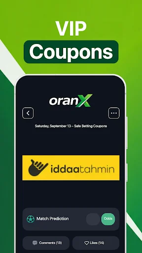 Oranx: Betting Tips ডাউনলোড করুন – AI ভিত্তিক সঠিক প্রেডিকশন - Screenshot 8