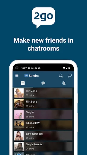 2go Chat ডাউনলোড করুন – নতুন বন্ধু ও চ্যাট রুমের জন্য সেরা অ্যাপ - Screenshot 13
