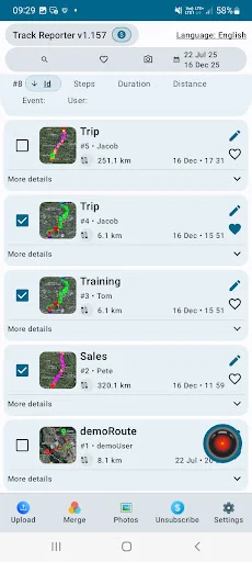 Track Reporter ডাউনলোড করুন – জিপিএস ভিত্তিক ফিল্ড রিপোর্ট যাচাই করুন - Screenshot 1