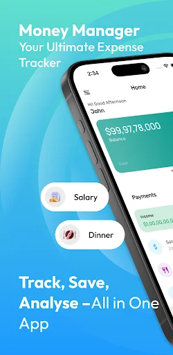 Money Manager ডাউনলোড করুন – সেরা বাজেট ট্র্যাকার ও সেভিংস অ্যাপ - Screenshot 1