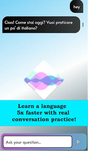 LinguaPro: AI Language Tutor ডাউনলোড করুন – এআই দিয়ে ভাষা শিখুন - Screenshot 1