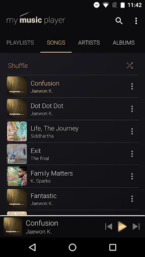 My Music Player ডাউনলোড করুন – সেরা মিউজিক প্লেয়ার অ্যাপ - Screenshot 1