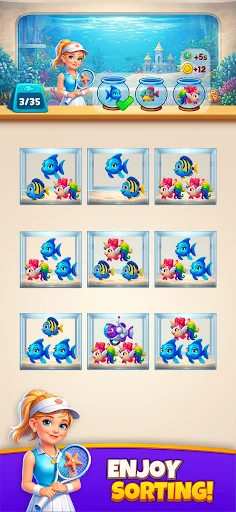 Fish Sorting Master 3D ডাউনলোড করুন – সেরা পাজল গেম - Screenshot 22