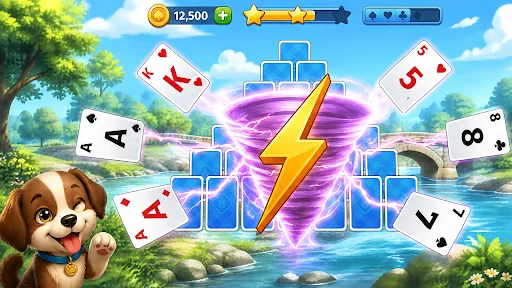 TriPeaks Solitaire: Fairy ডাউনলোড করুন – সেরা কার্ড গেম - Screenshot 2