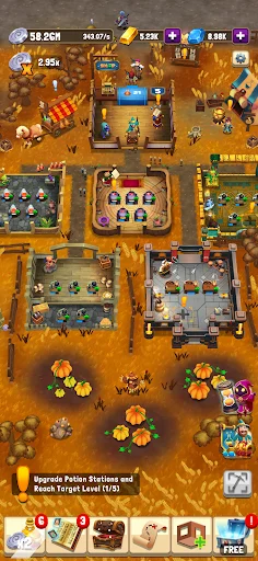Idle Mage Shop: Build Tycoon ডাউনলোড করুন – সেরা ম্যাজিক শপ গেম - Screenshot 1